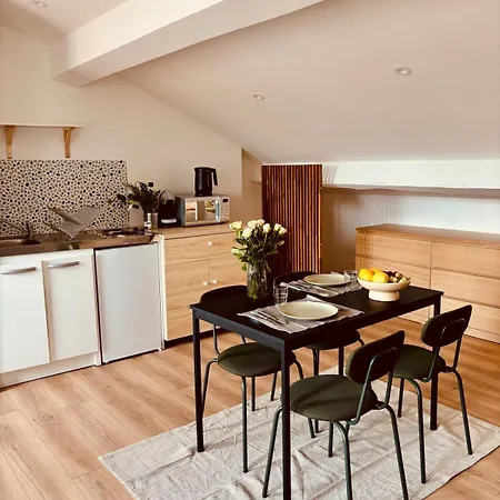 Apartment Charming Studio, Bright, Central, Quiet